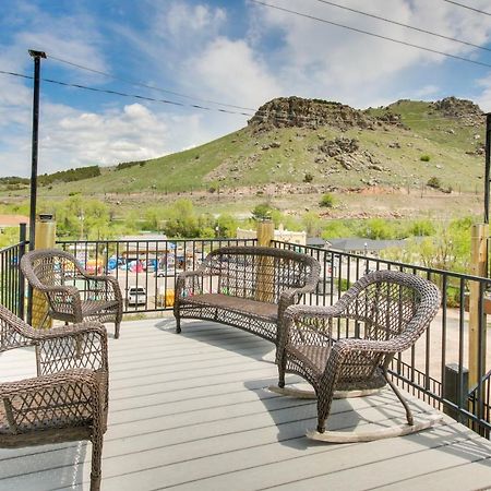 Central Lava Hot Springs Studio With Deck And Views! Exterior photo